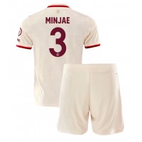 Bayern Munich Kim Min-jae #3 3rd trikot Kinder 2024-25 Kurzarm (+ Kurze Hosen)